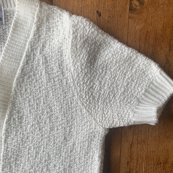 Vintage Milrank Cream Open-Front Cardigan Sweater - Picture 16 of 16